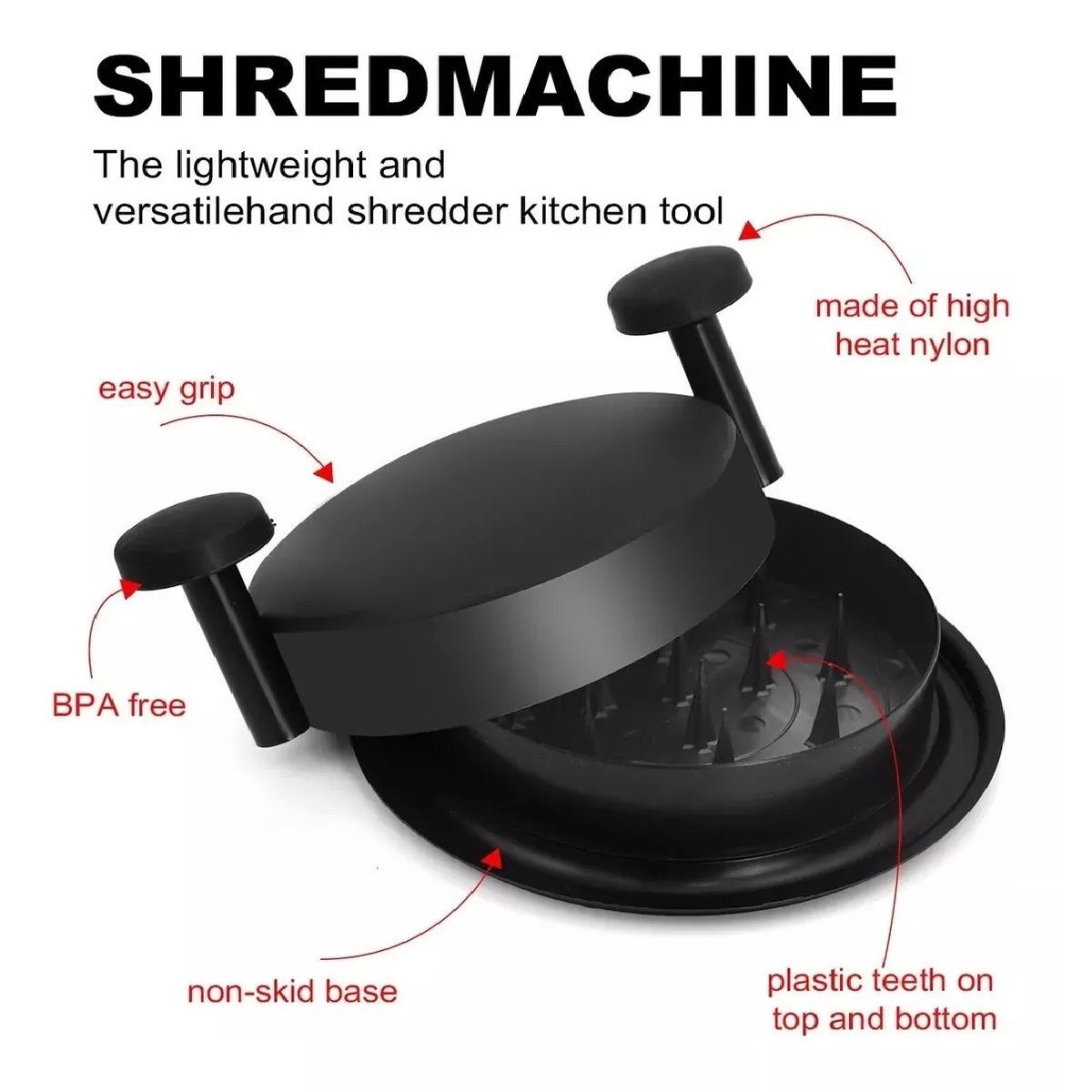 Trituradora Desmechador de Pollo y Carne🍗🥩