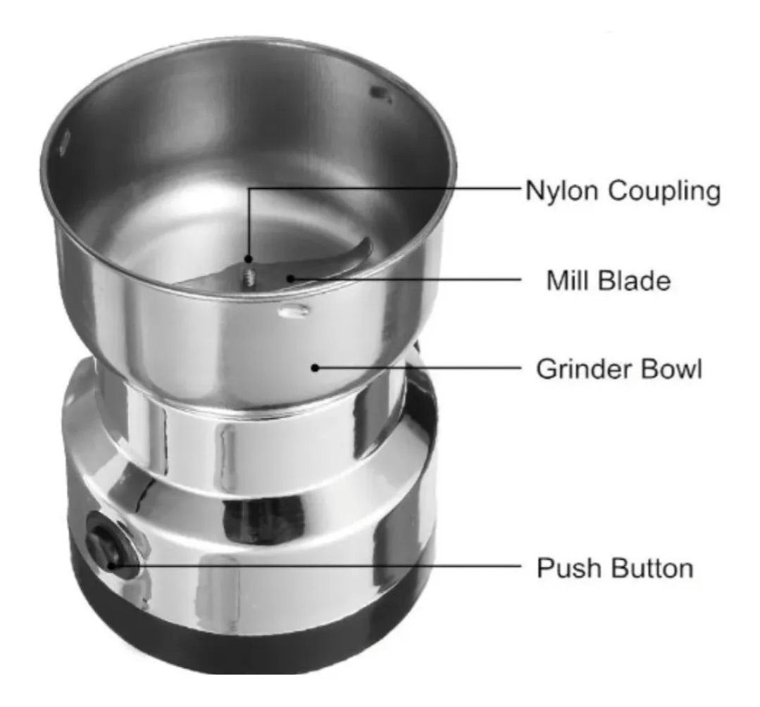 Molino eléctrico de café y Frutos Secos☕️
