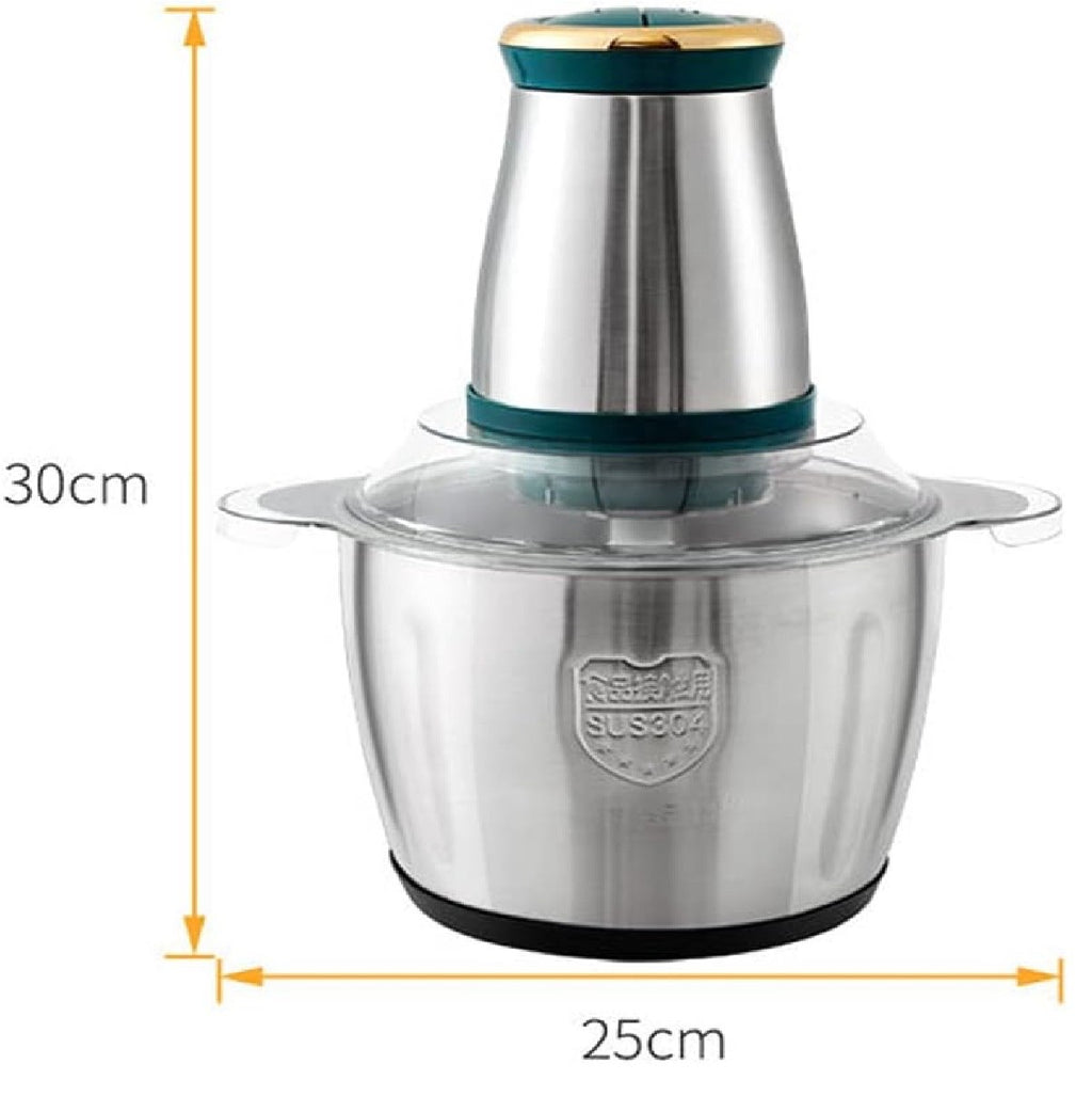 Picadora Eléctrica de Alimentos 300W,2L🔪