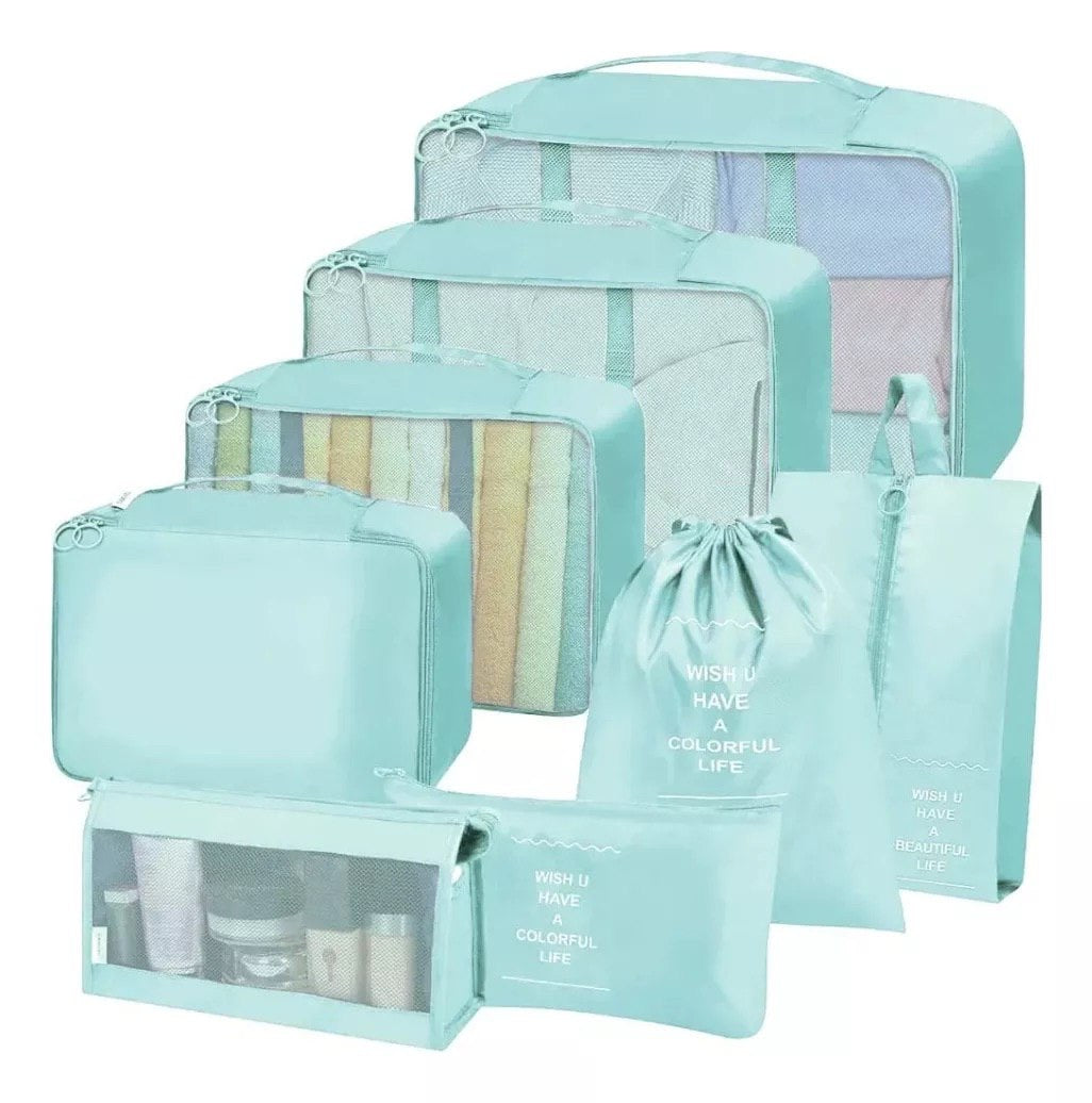 Organizador Kit Viajero 7 Unidades🧳