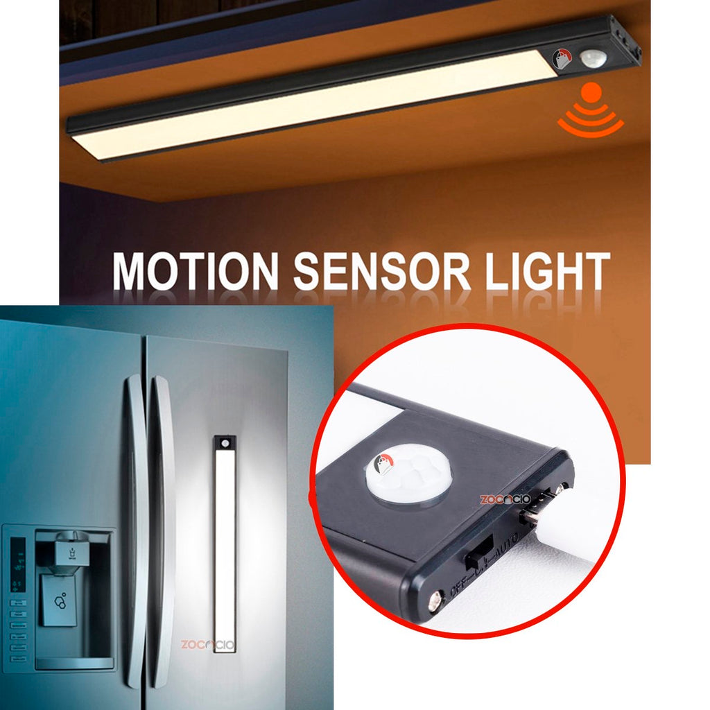 Lampara De Noche Ultrafina Led Recargable Usb Con Sensor🔦