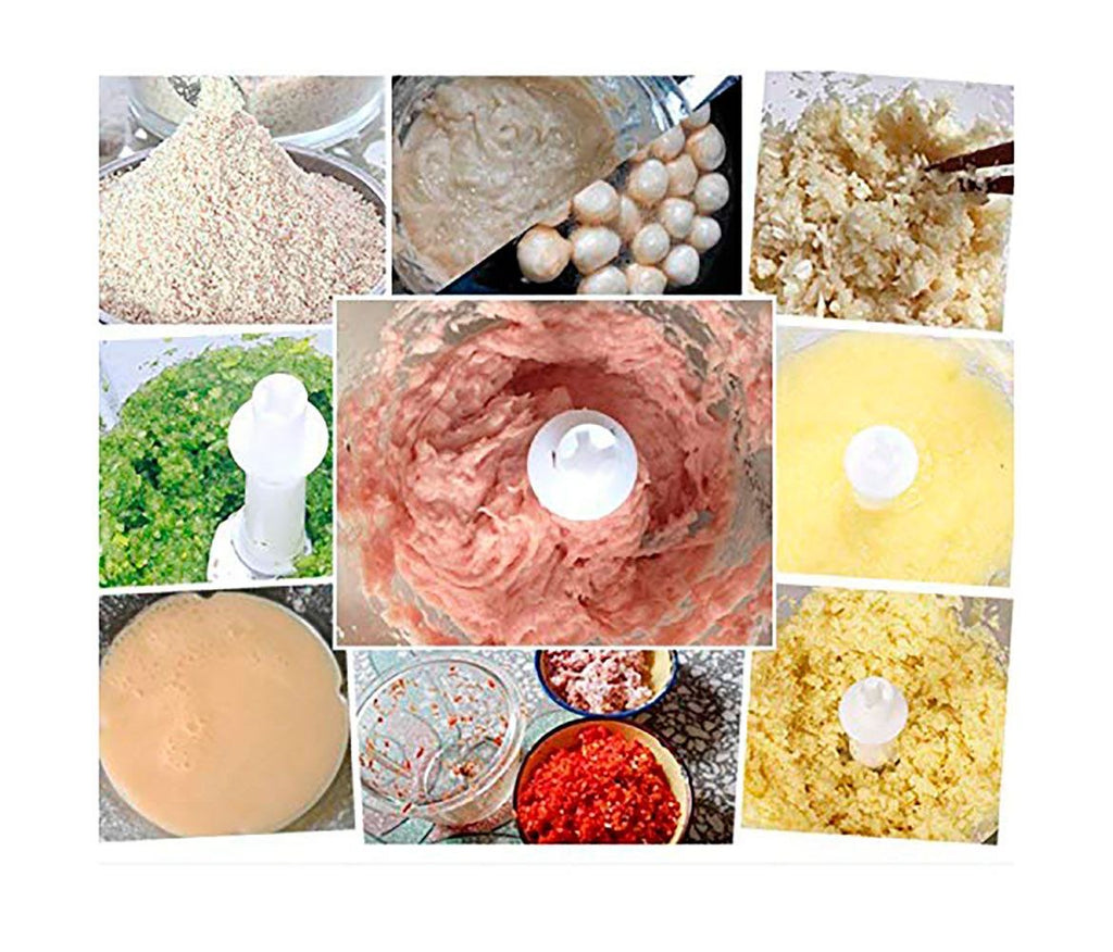 Picador Eléctrico Multifuncional Carne y Verduras de Acero Inoxidable🥒