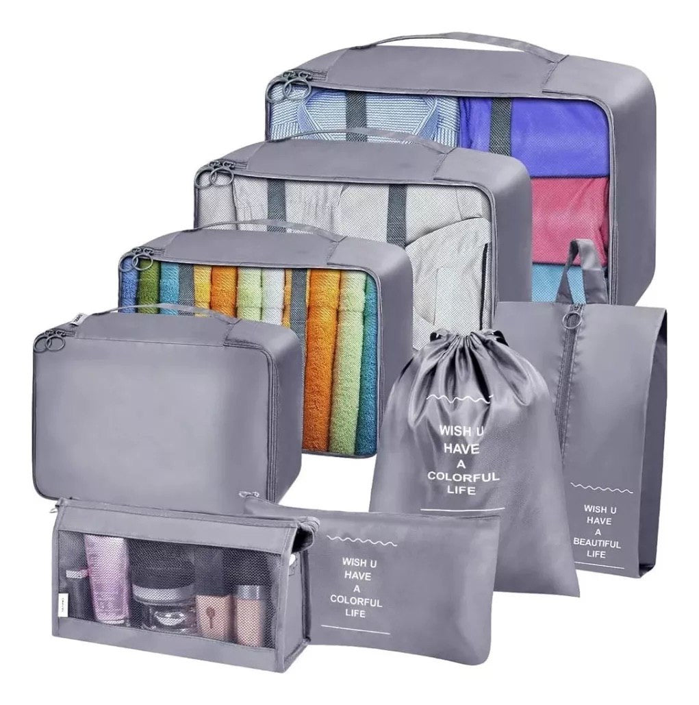 Organizador Kit Viajero 7 Unidades🧳