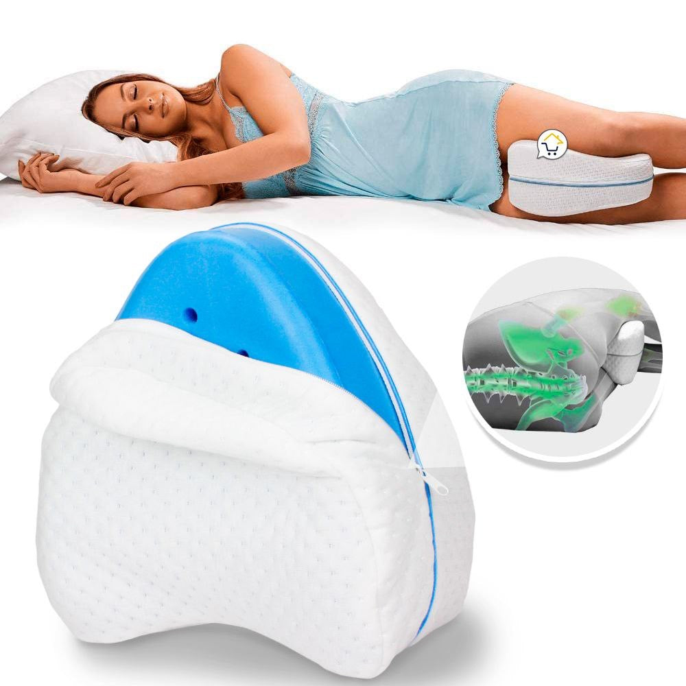 Almohada Ortopédica Piernas Espuma Viscoelástica Cojín Terápia🛏️