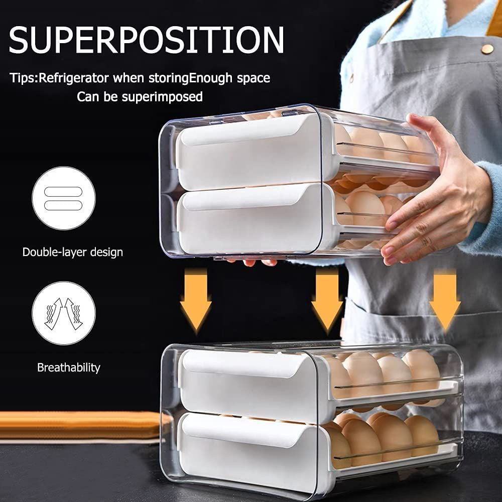 Almacenamiento de 32 Huevos Organizador Soporte🥚