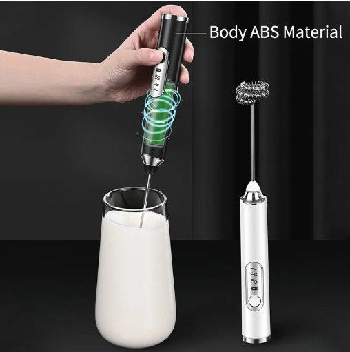 Espumador y Batidora Eléctrica Recargable USB🍥