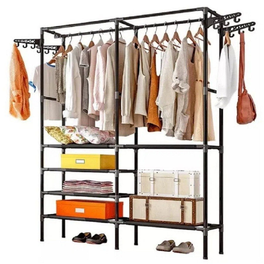 Estante De Ropa Armario De Almacenaje y Zapatero🧥