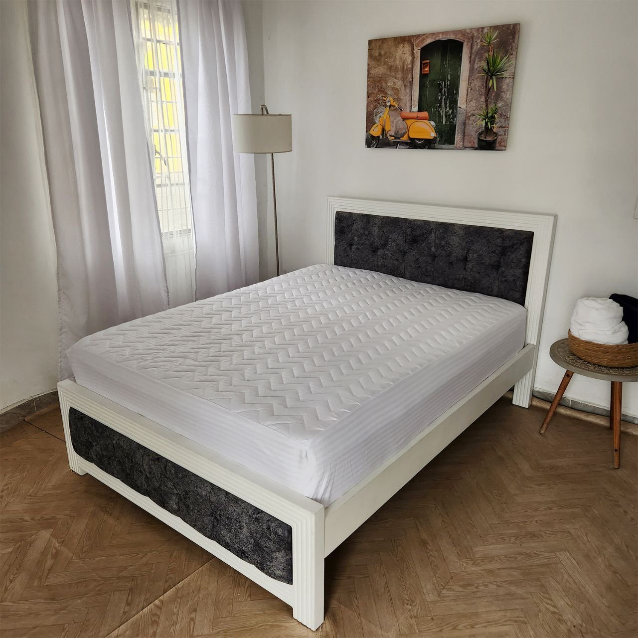 Protector Colchón Cama Semidoble 120x190cm🛏️