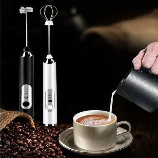 Espumador y Batidora Eléctrica Recargable USB🍥