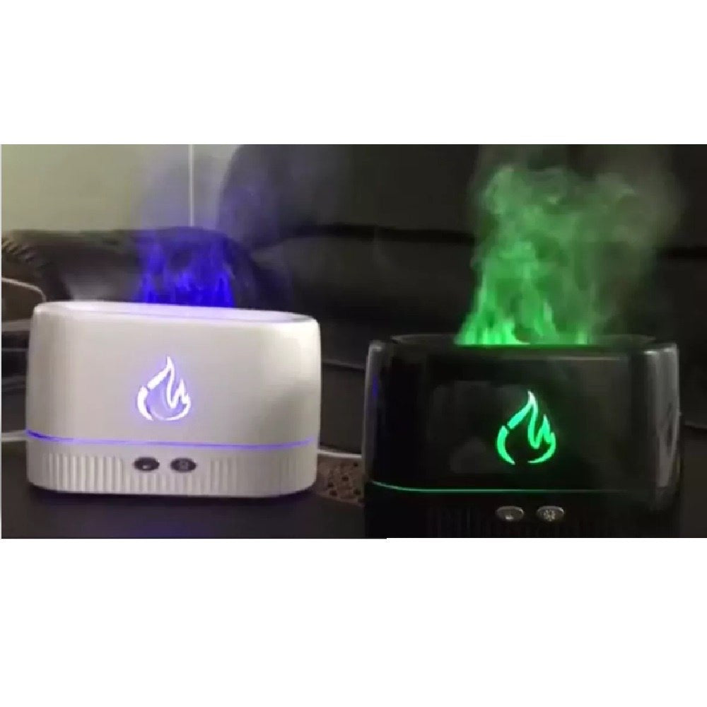 Humidificador Difusor De Aromas Ambientador De Llama Led + Esencia🔥