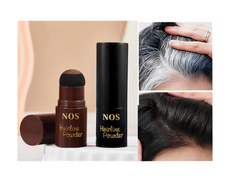 SOMBRAS CUBRE CANAS™ – Polvo Capilar de Cobertura Instantánea