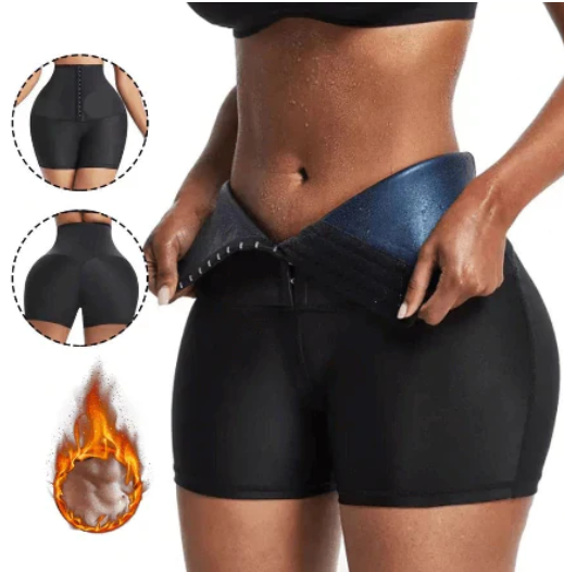 FitSculpt™ Sweat Shorts – Compresión térmica para definir tu figura