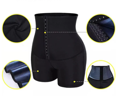 FitSculpt™ Sweat Shorts – Compresión térmica para definir tu figura