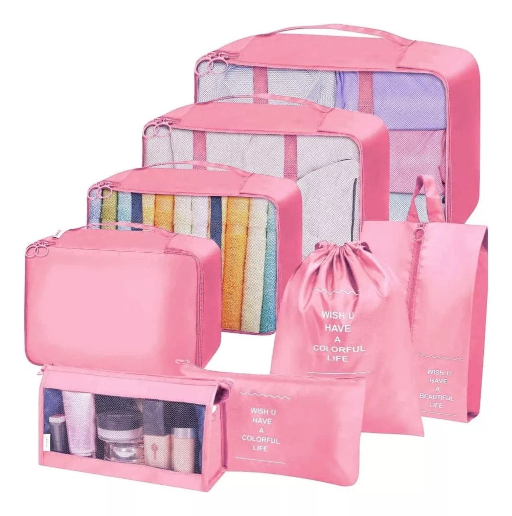 Organizador Kit Viajero 7 Unidades🧳