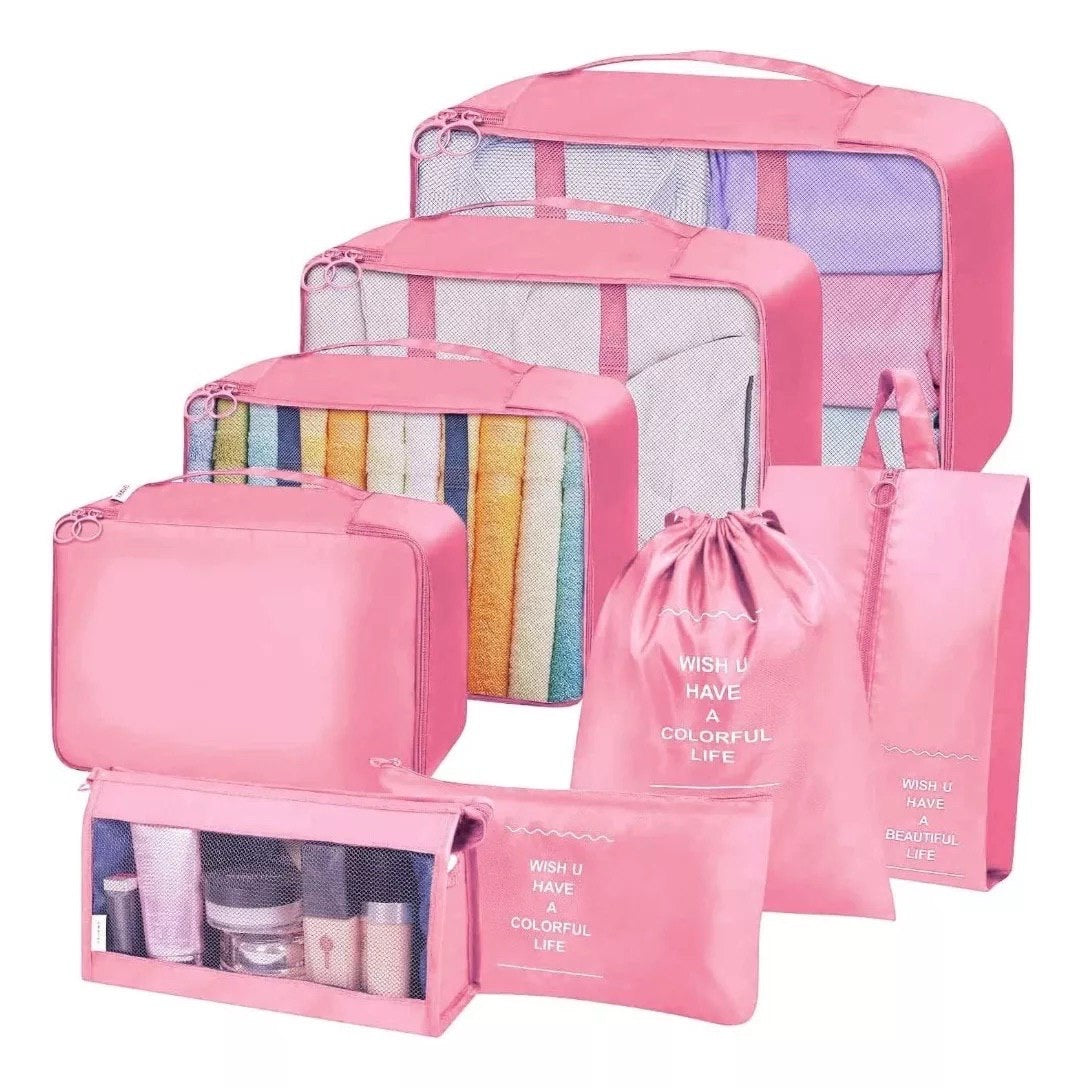 Organizador Kit Viajero 7 Unidades🧳