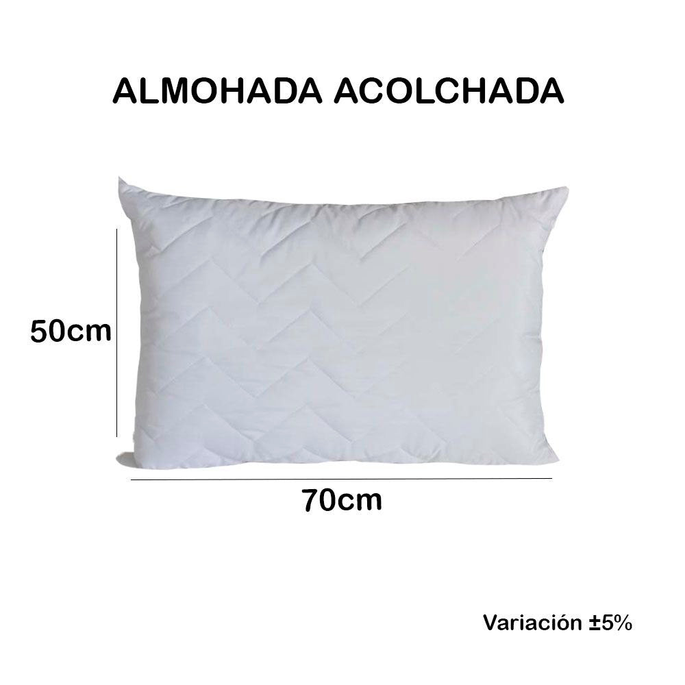 Set x4 Almohadas Hoteleras 70x50cm🛏️