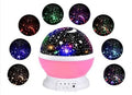 Lámpara Rotatoria Galaxia Color Rosado🌙