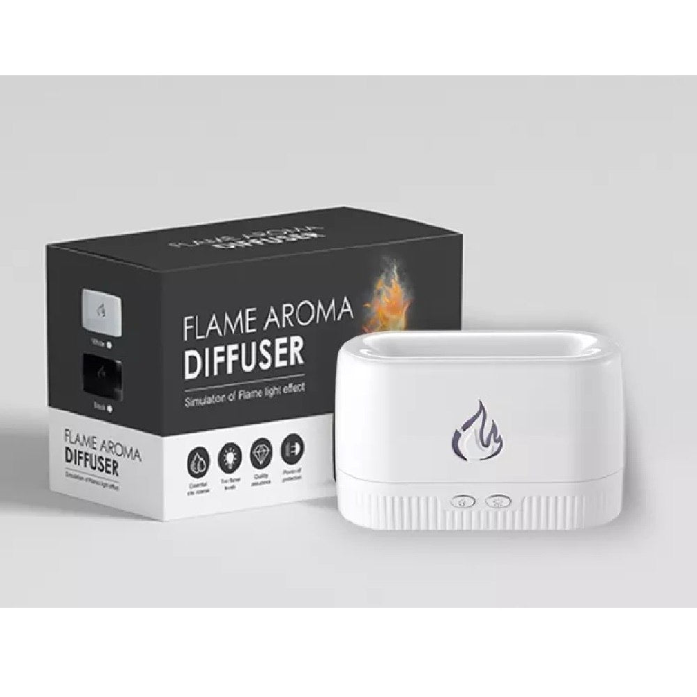 Humidificador Difusor De Aromas Ambientador De Llama Led + Esencia🔥