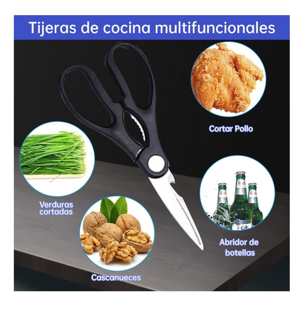 Set Cuchillos Profesional 6Pzs y Pela Papa🔪🥒